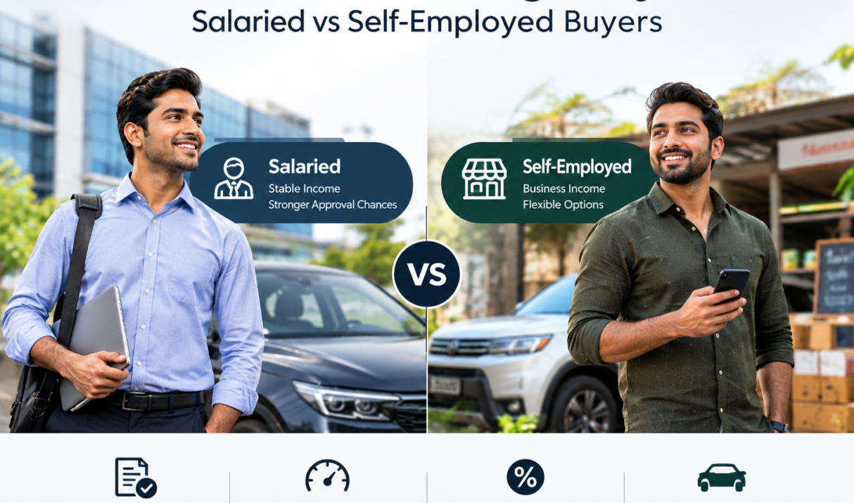 Vehicle Loan Eligibility: Salaried vs Self-Employed Buyers
