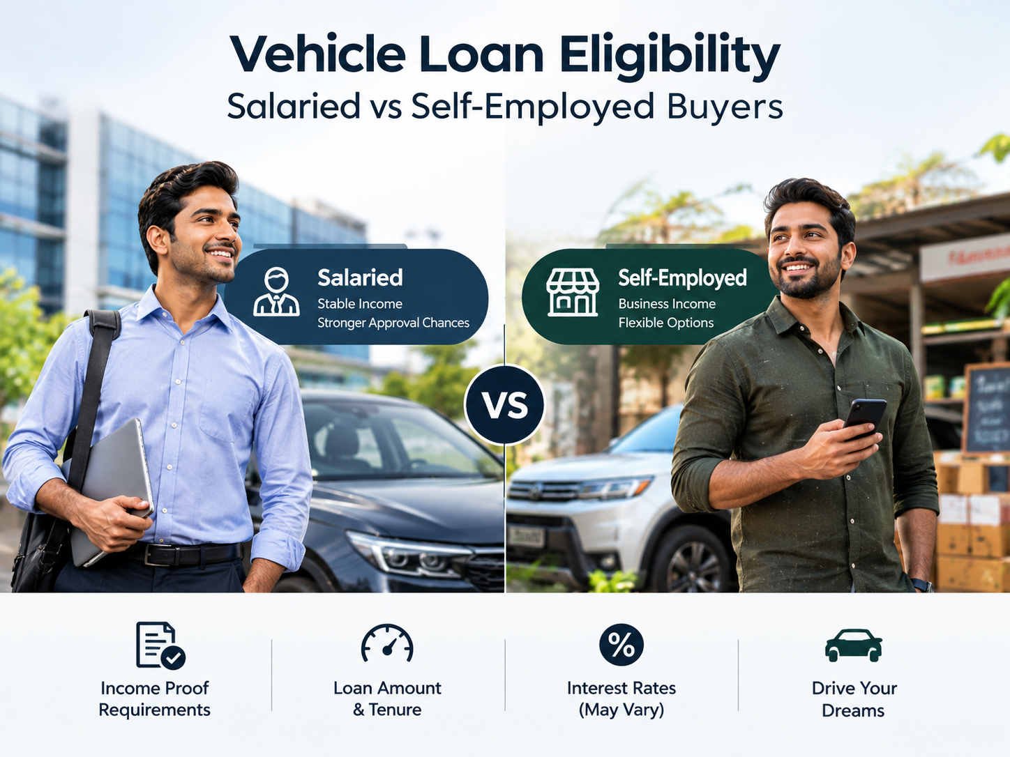 Vehicle Loan Eligibility Comparison
